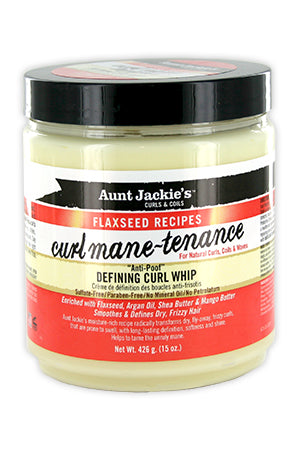 AUNT JACKIE'S Curl Mane-tenance – Defining Curl Whip (15oz), Sareya Beauty Supply Store in Calgary Alberta Canada